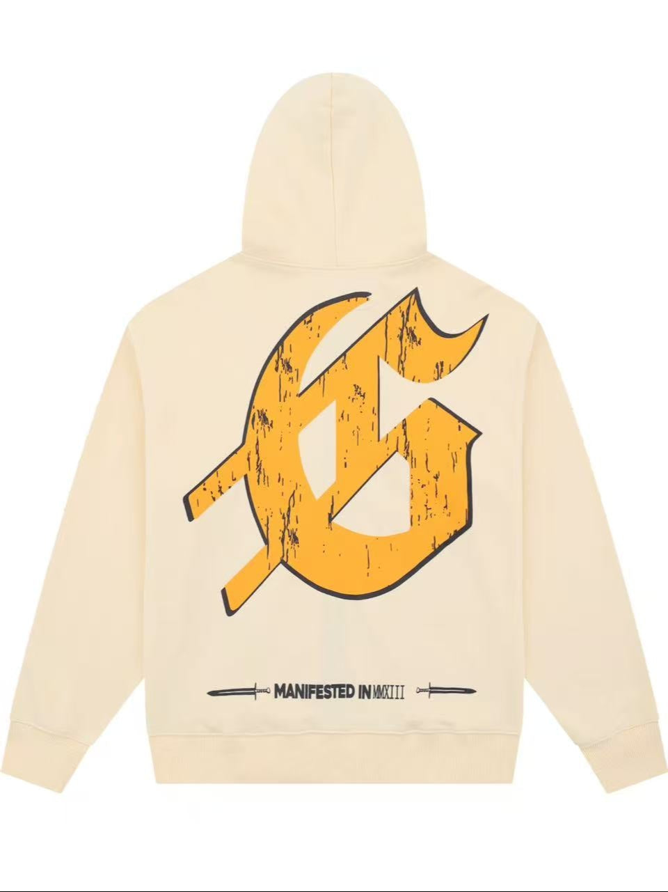 ZIP HOODIE GODSPEED STATUE OF LIBERTY BEIGE
