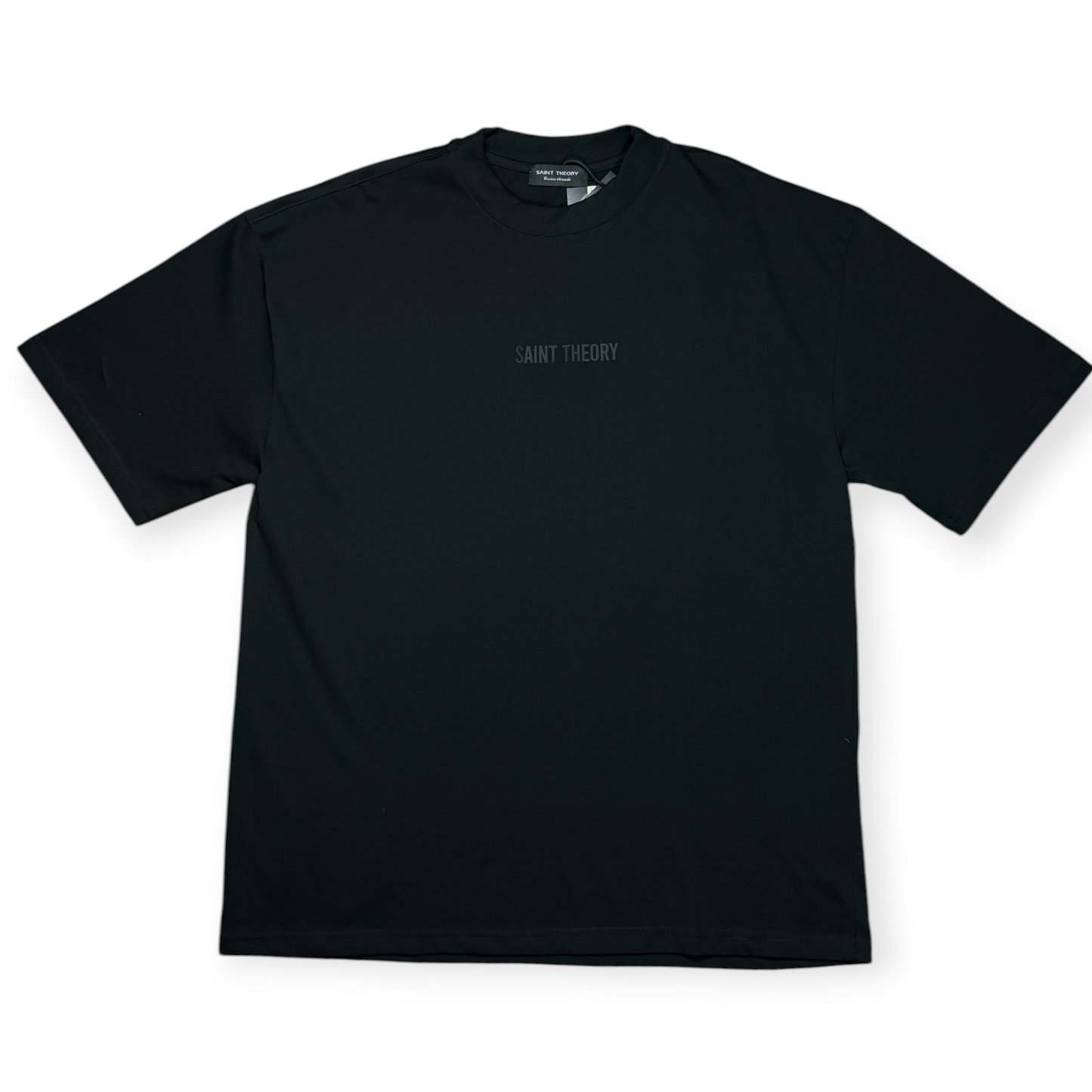 CAMISETA SAINT THEORY WHERE THE SACRED NEGRA