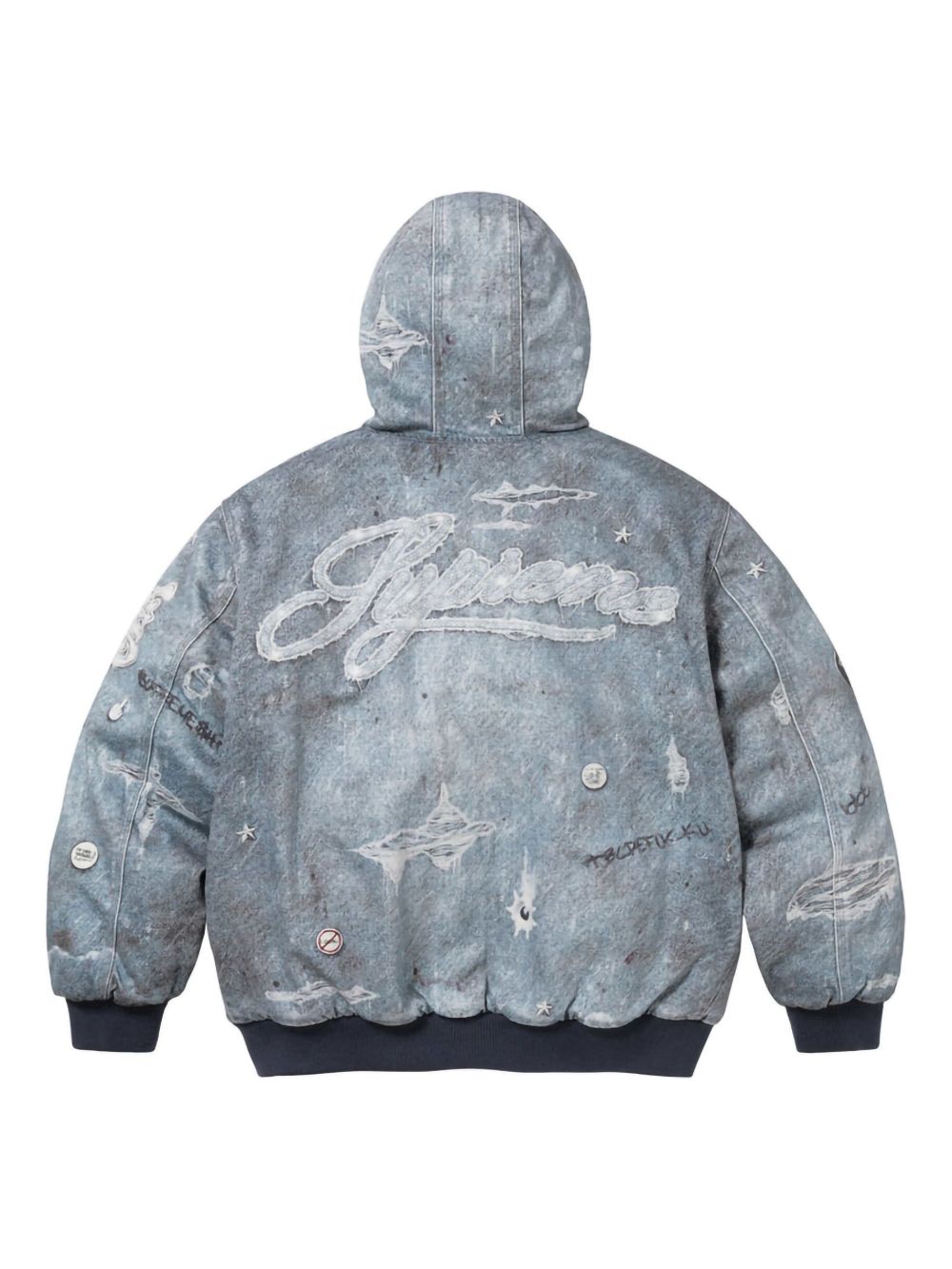 CHAQUETA SUPREME BOMBER TROMPER L´OEIL