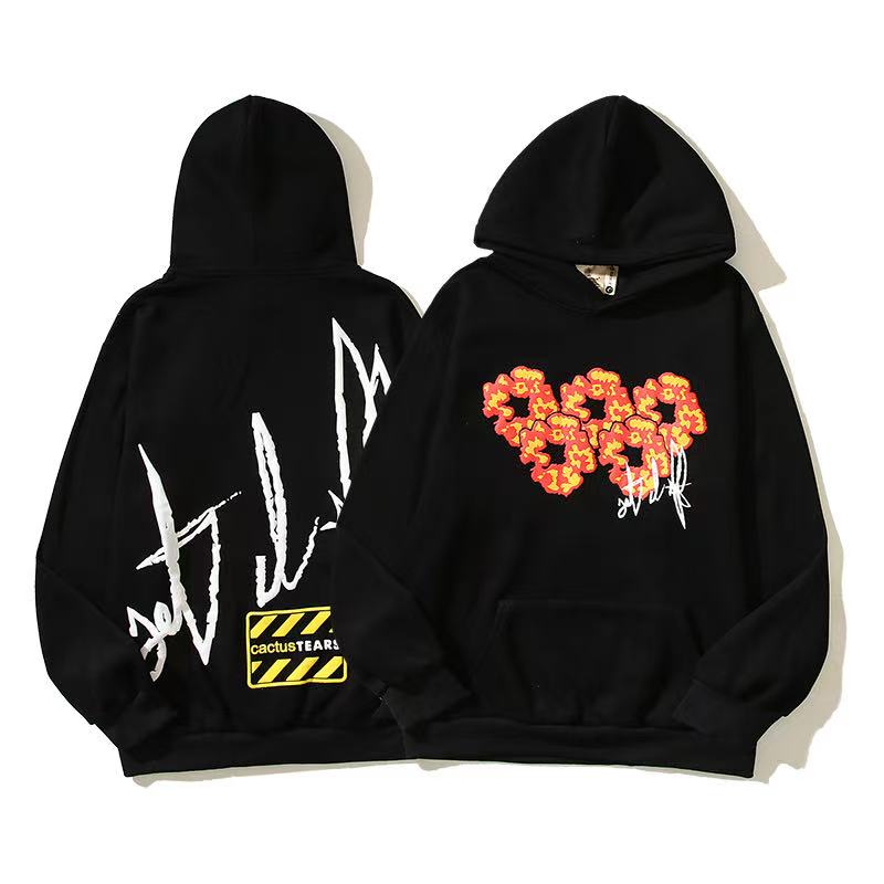 HOODIE DENIM TEARS X OFFSET NEGRO