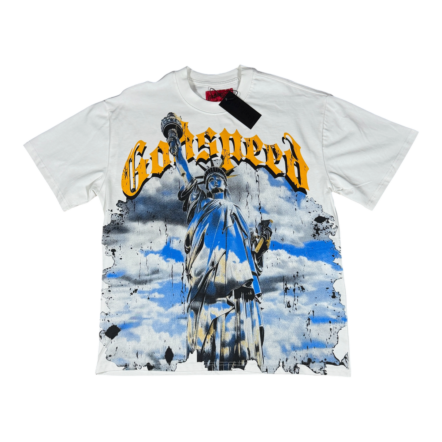 CAMISETA GOODSPEED STATUE OF LIBERTY BLANCA