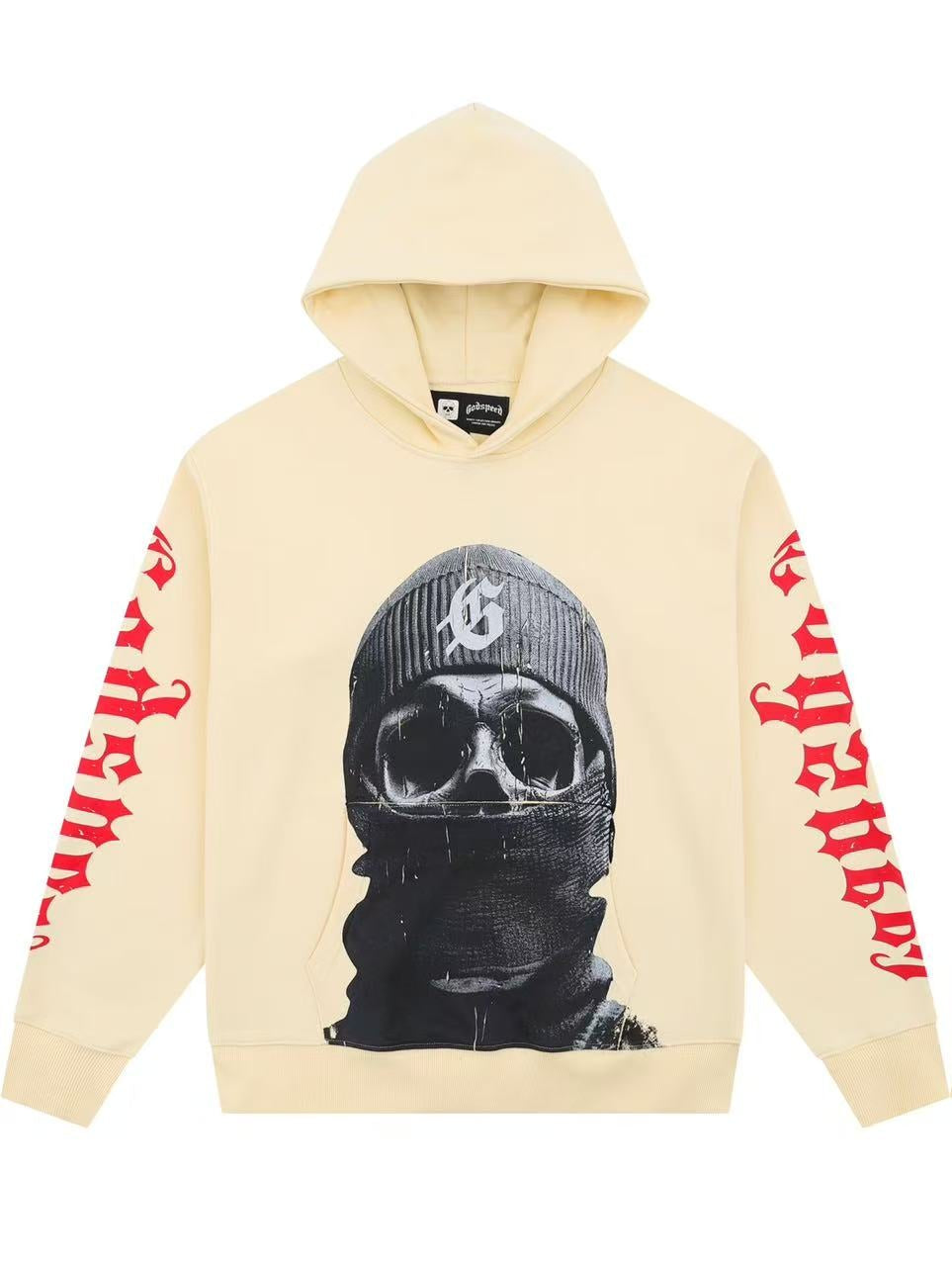 HOODIE GODSPEED E PLURIBUS UNUM BEIGE