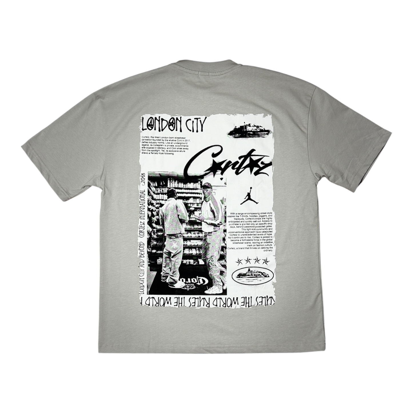 CAMISETA CRTZRT LONDON GRIS
