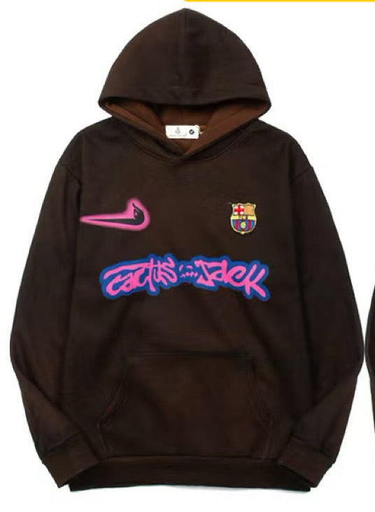 HOODIE CACTUS JACK X FC BARCELONA