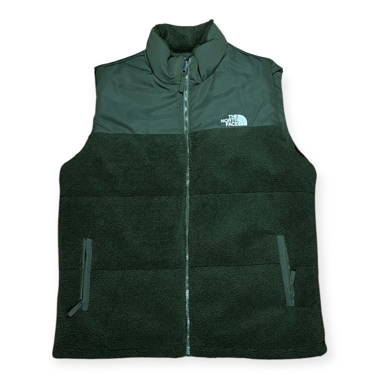 CHALECO THE NORTH FACE VERDE DOBLE FAZ