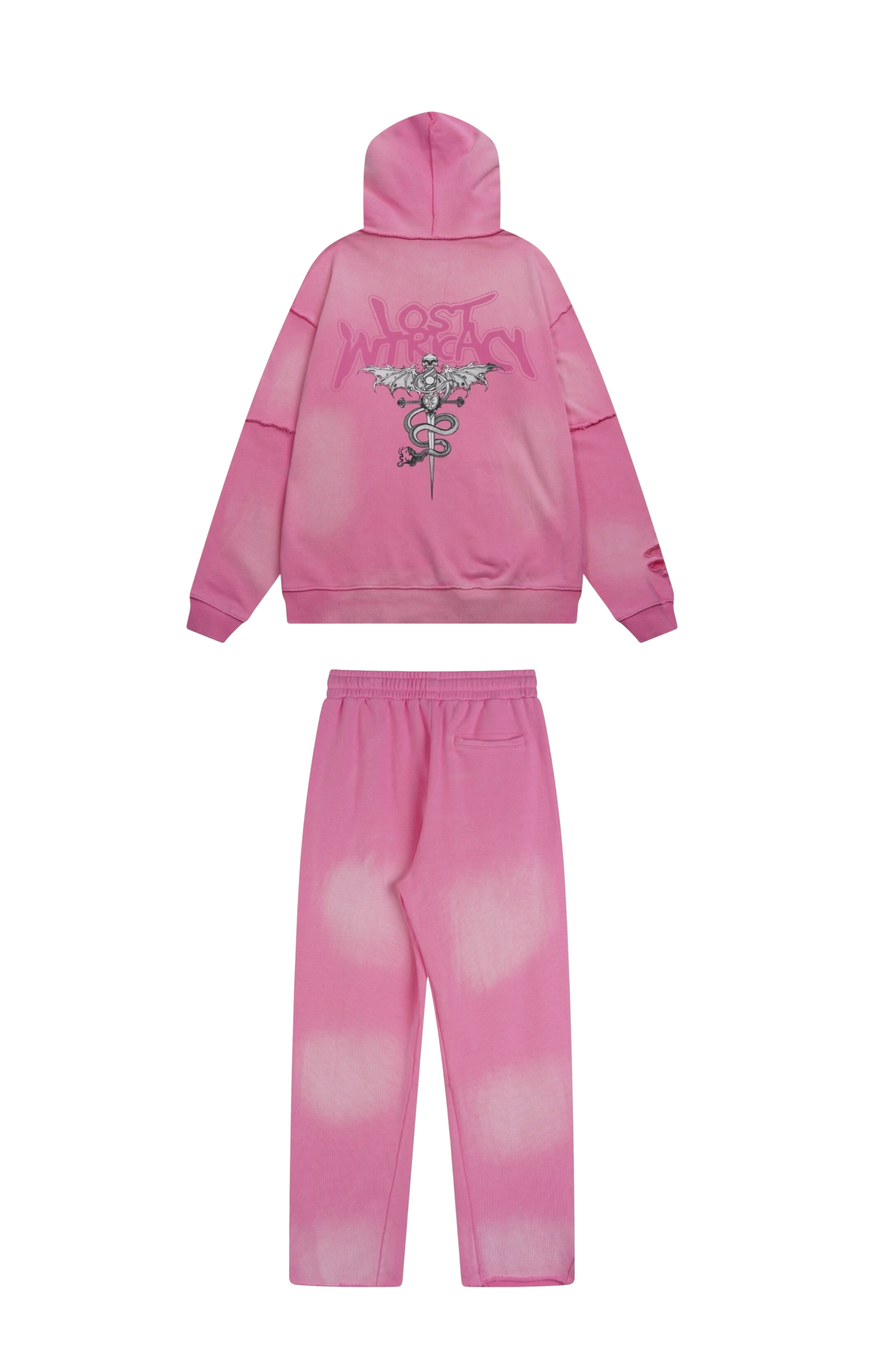 CONJUNTO LOST INTRICACY ROSADO
