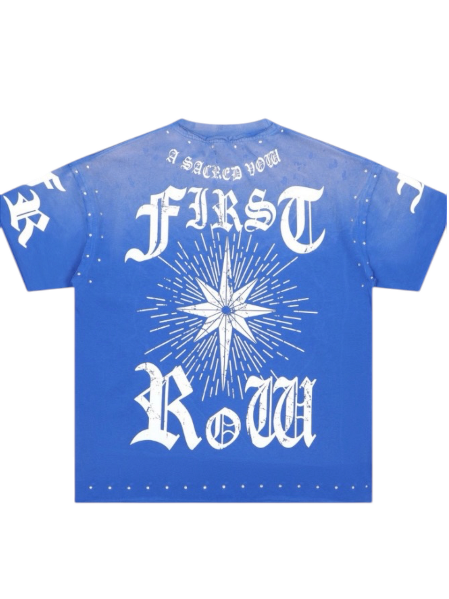 CAMISETA FIRST ROW HEART BLUE