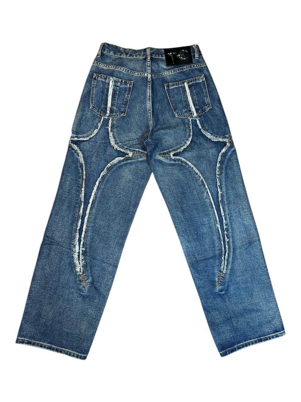 JEAN THUG CLUB STAR AZUL