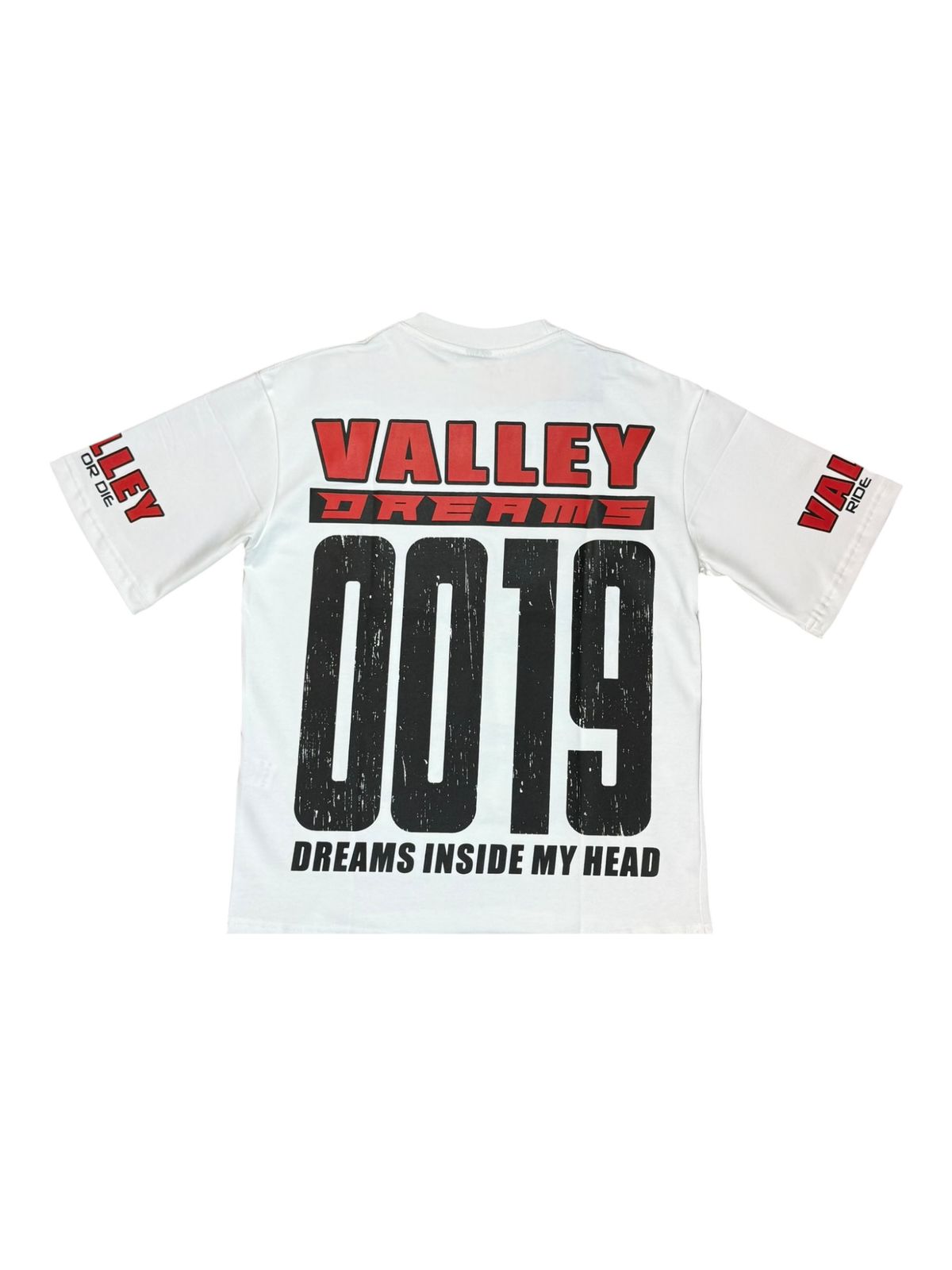 CAMISETA VALEY RIDE OR DIE BLANCA