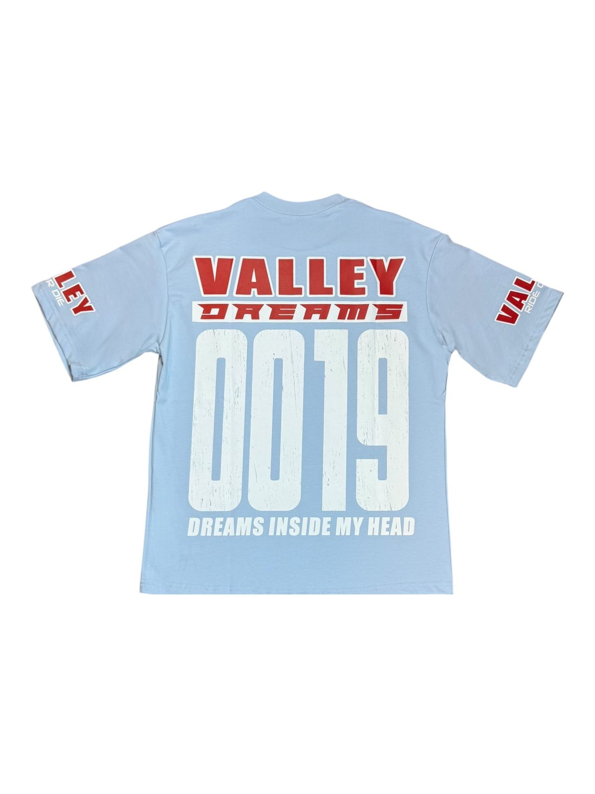 CAMISETA VALEY RIDE OR DIE AZUL