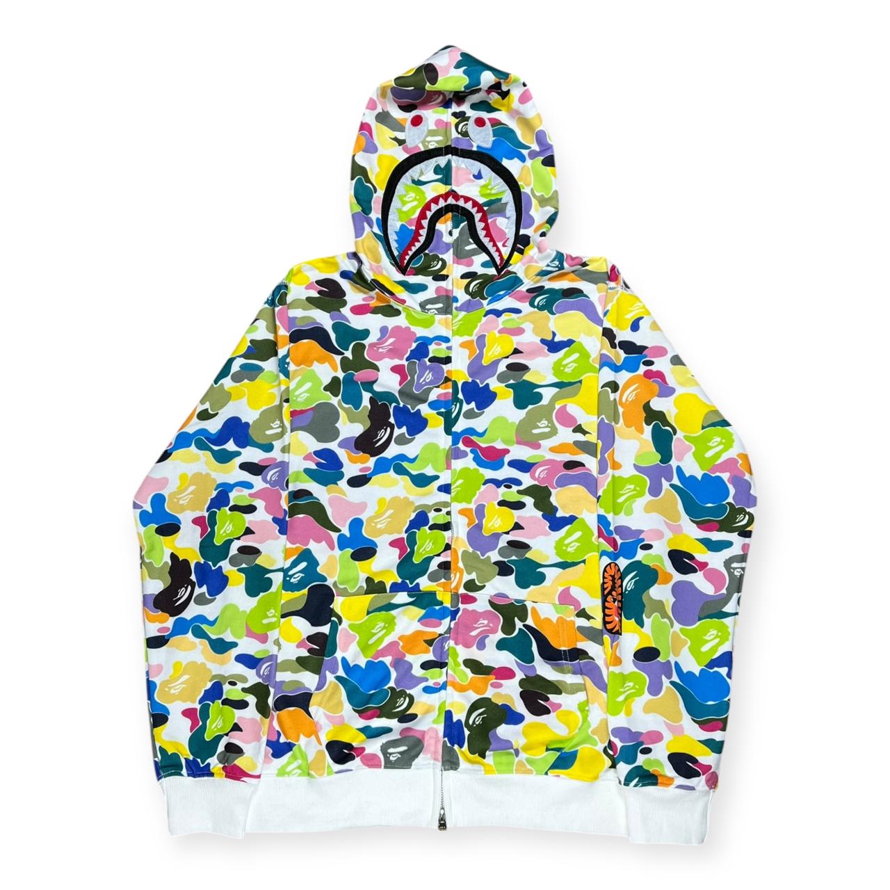 CHAQUETA BAPE SHARK MULTICOLOR