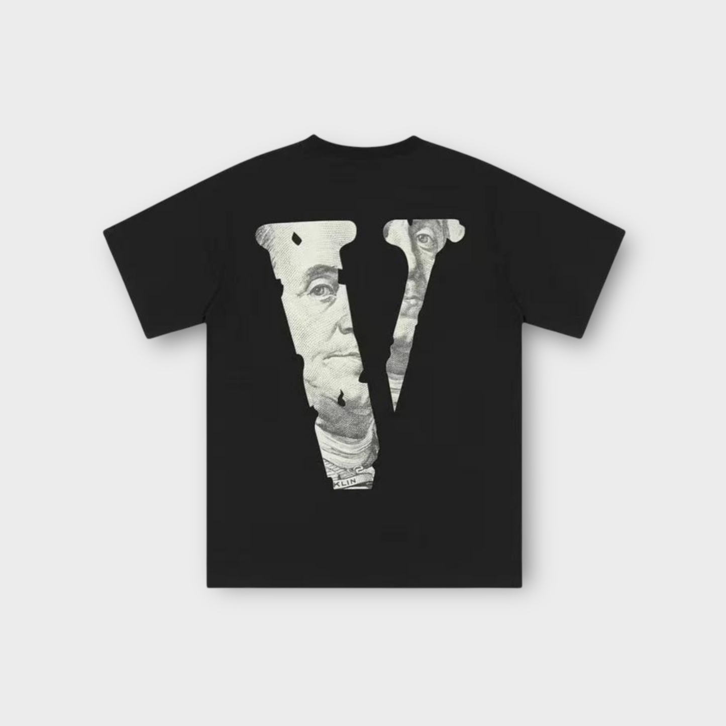 CAMISETA VLONE ONE DOLLAR NEGRA