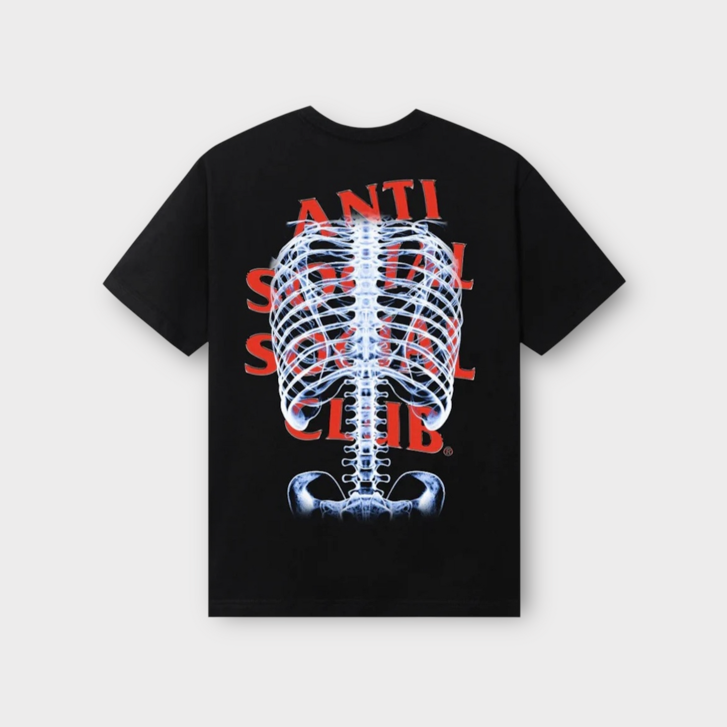 CAMISETA ANTI SOCIAL SOCIAL CLUB BONES TEE NEGRA