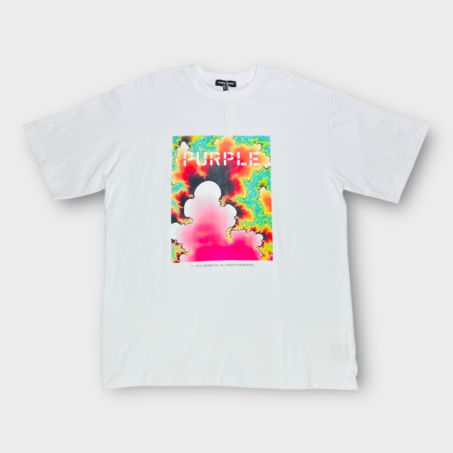 CAMISETA PURPLE BRAND BLANCA