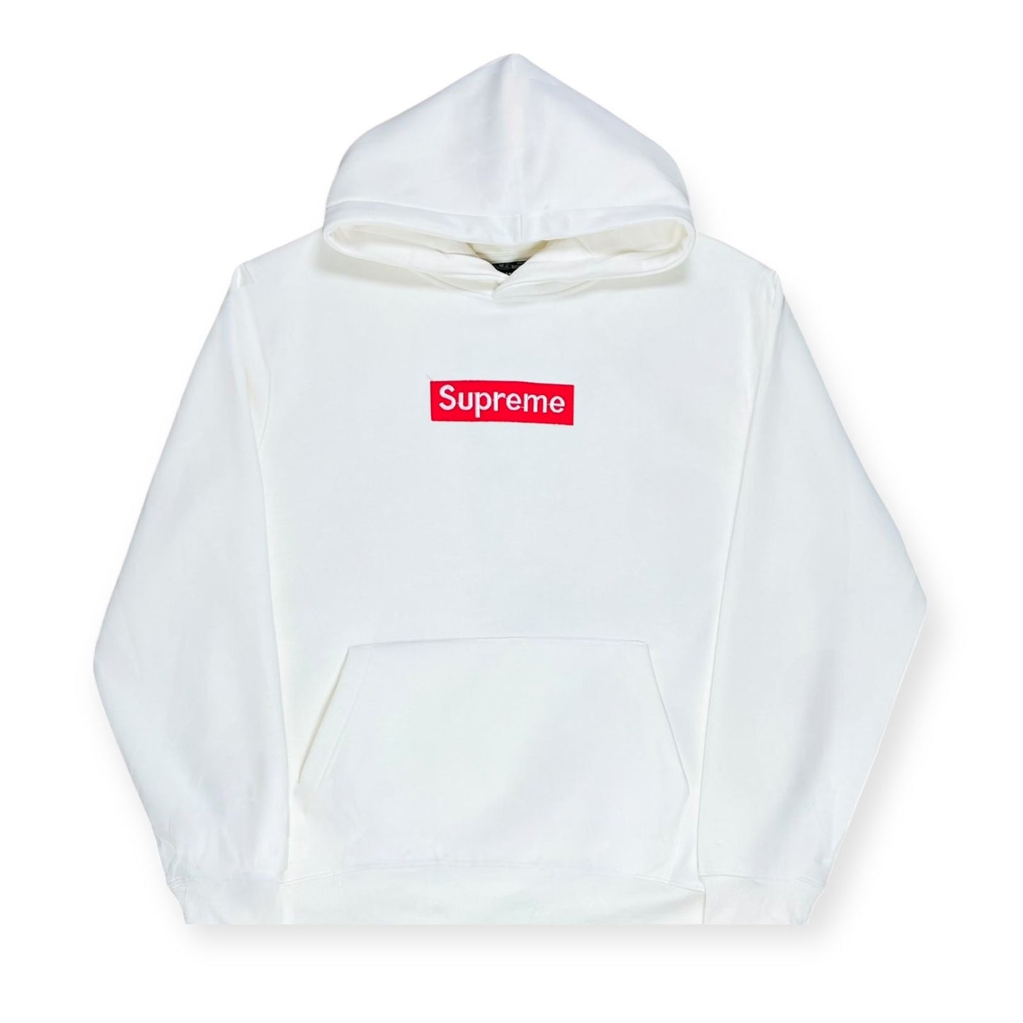 HOODIE SUPREME BLANCO OVERSIZE