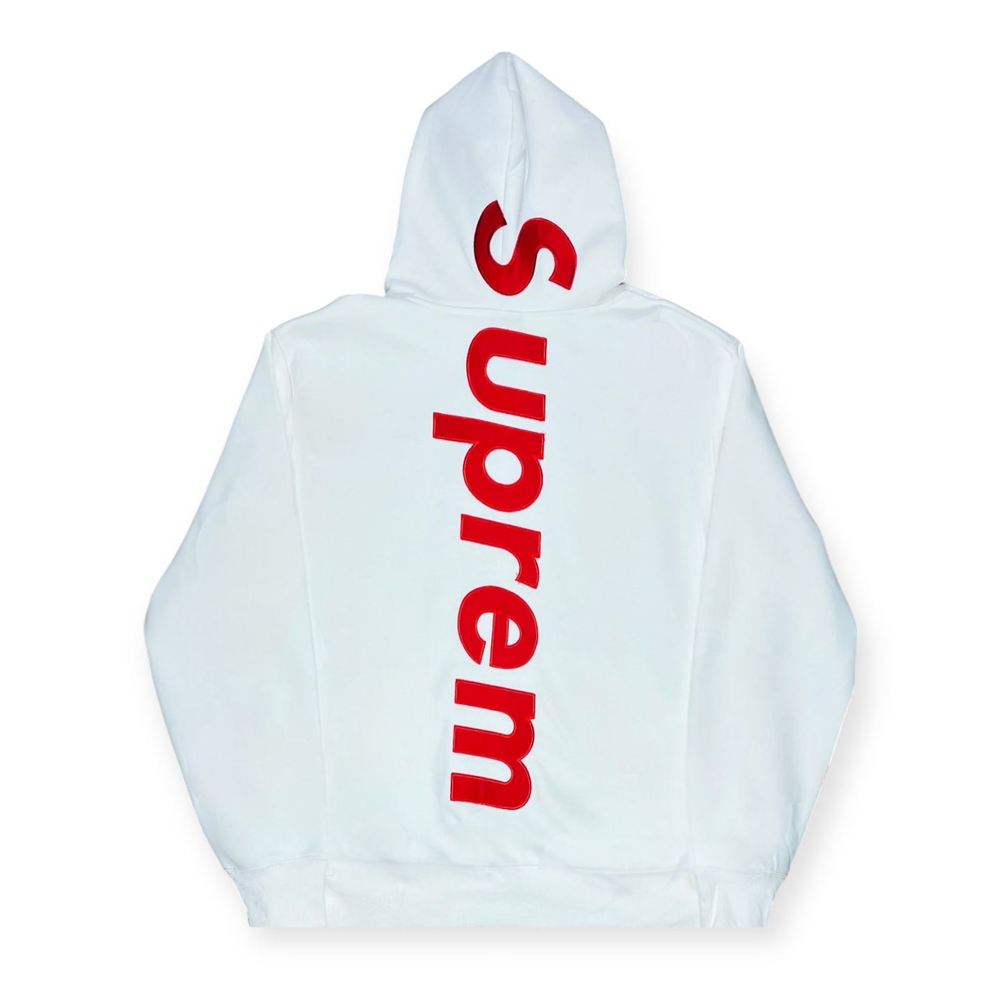 HOODIE SUPREME BLANCO OVERSIZE