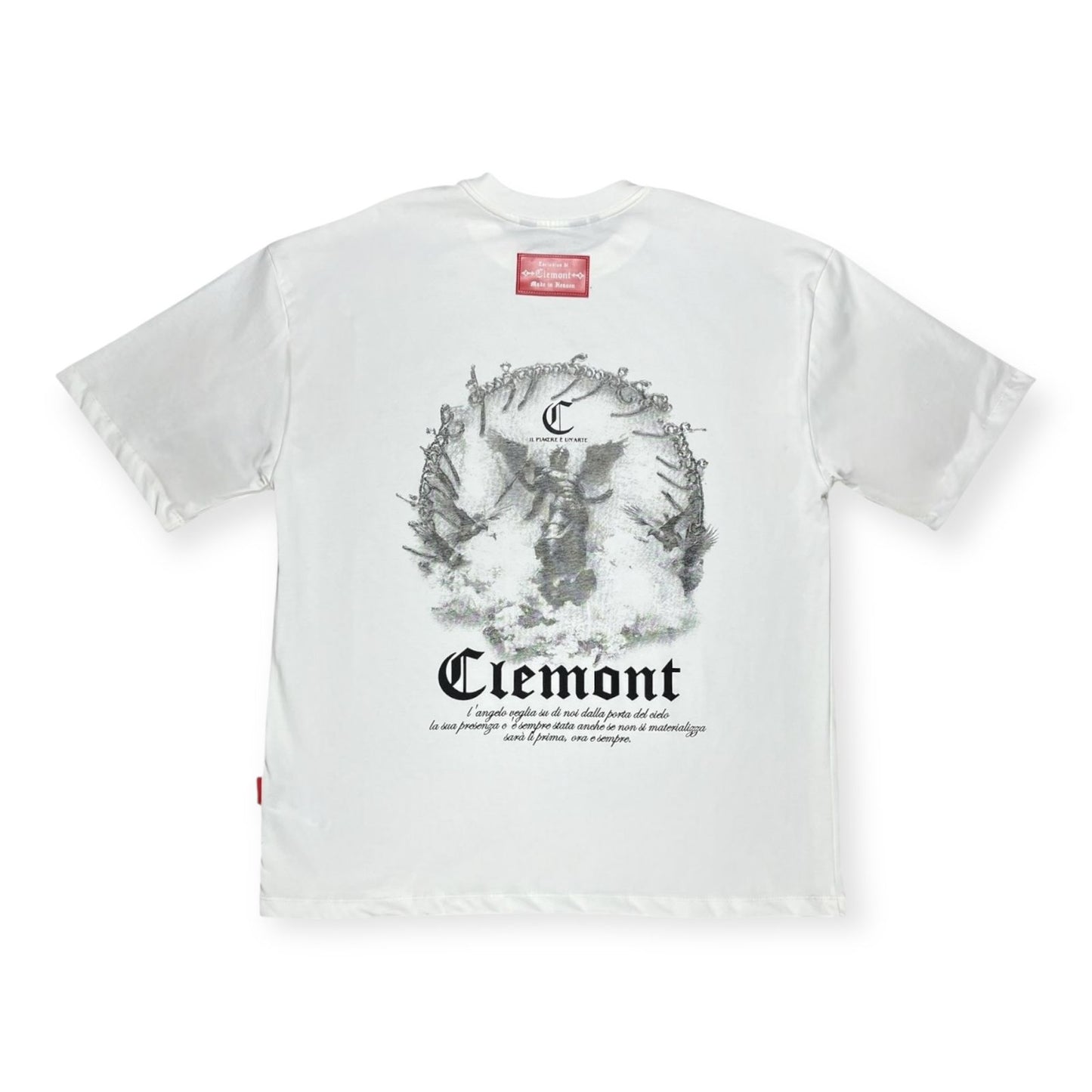 CAMISETA CLEMONT ANGEL BLANCA