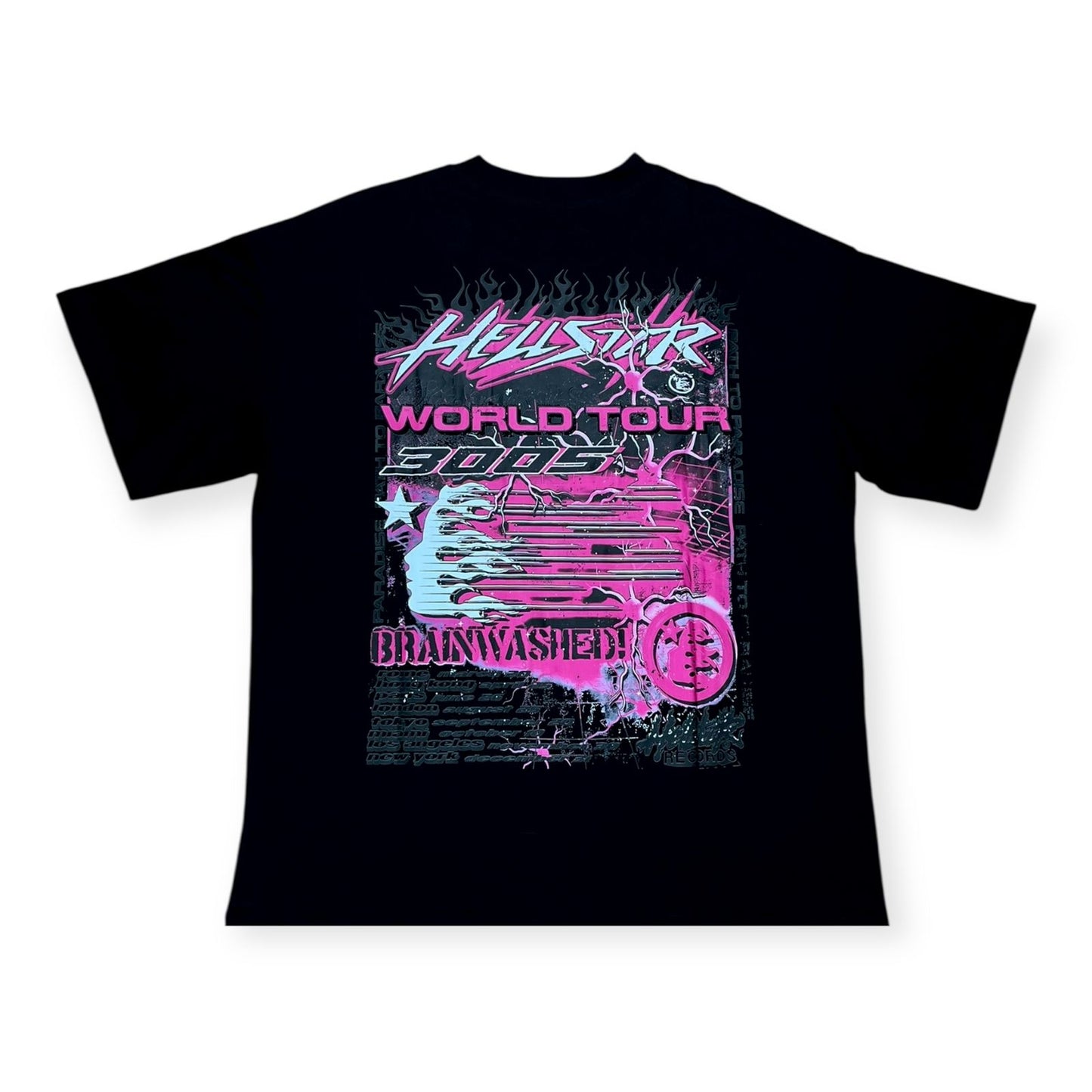 CAMISETA HELLSTAR 3005 NEGRA