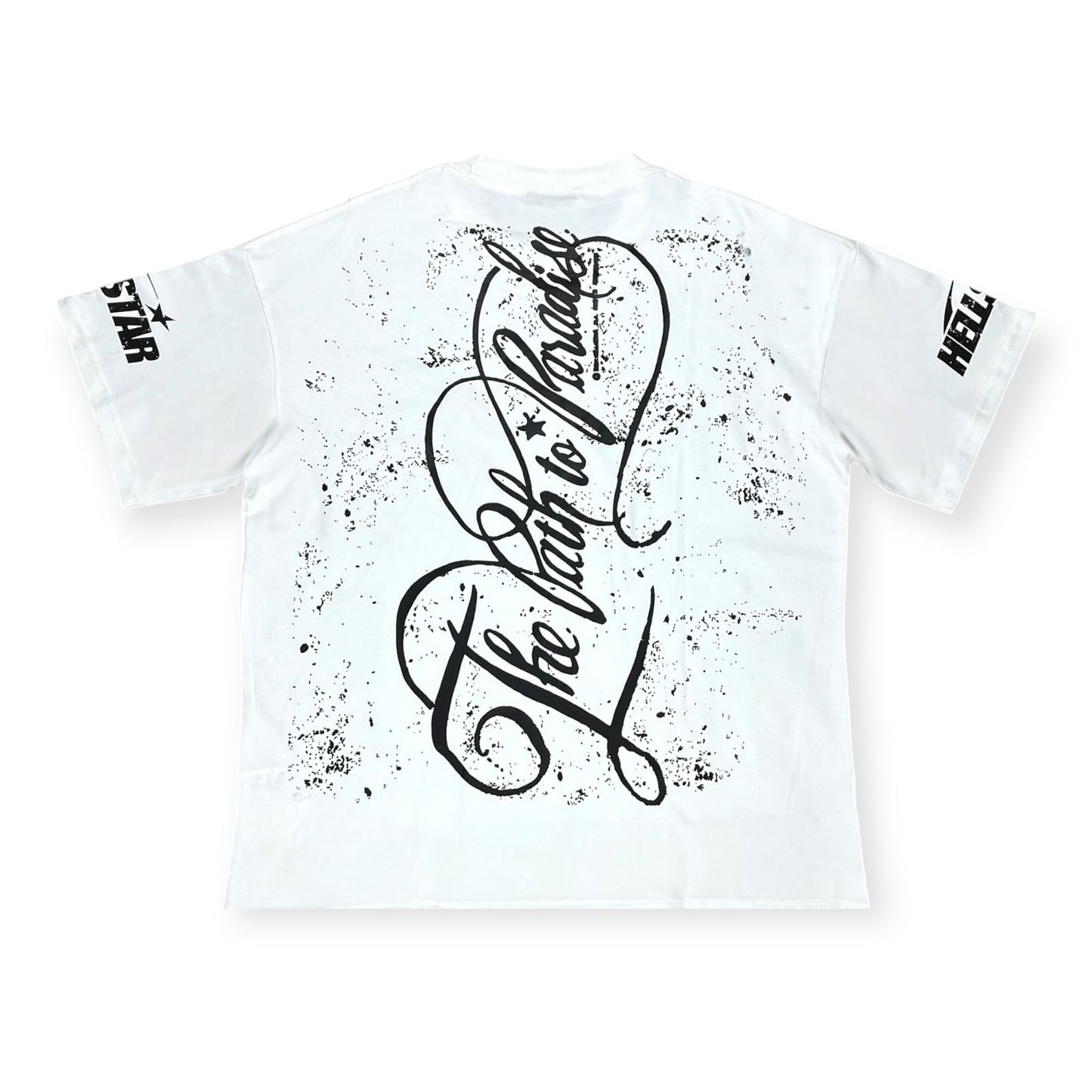 CAMISETA HELLSTAR THE PATH TO PARADISE BLANCA