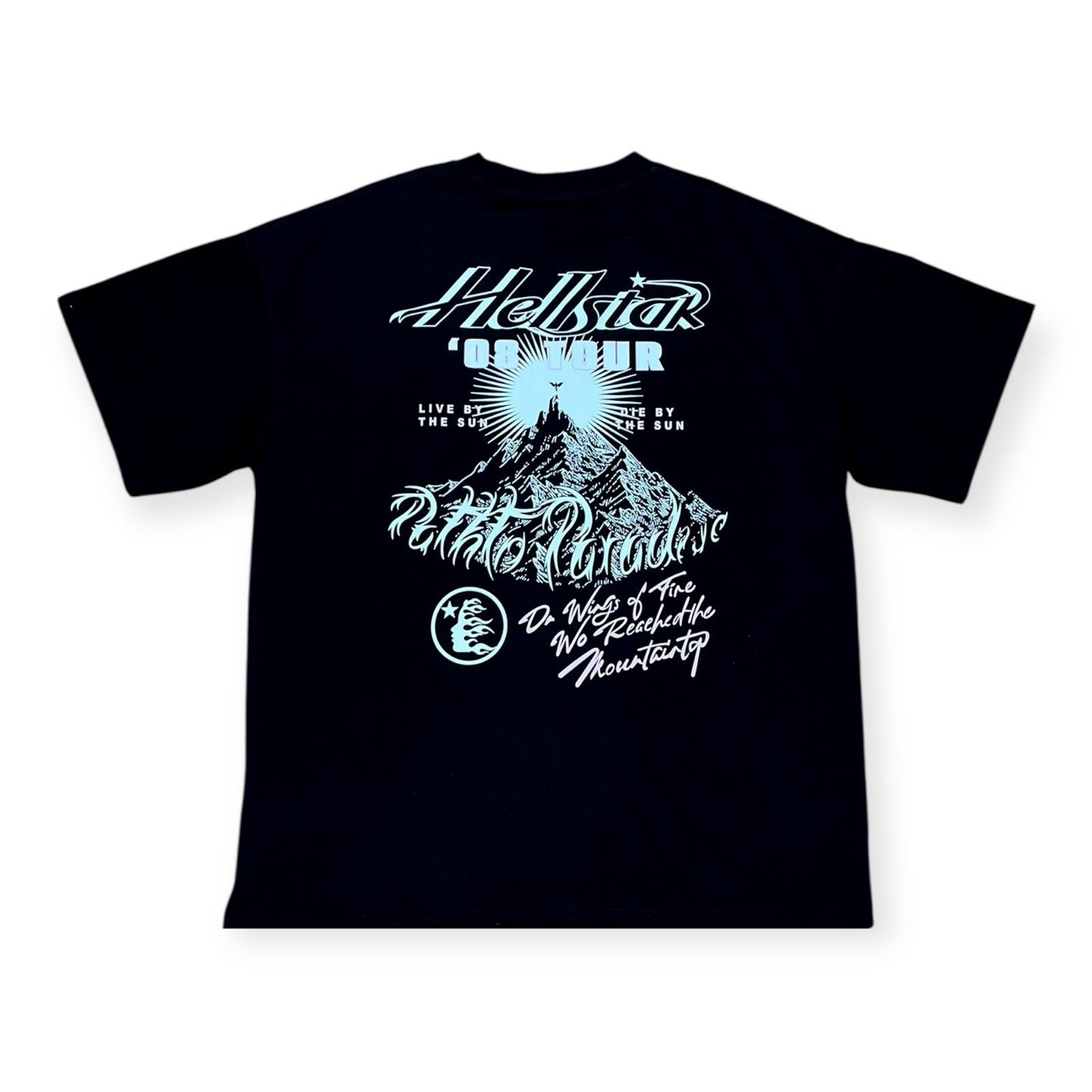 CAMISETA HELLSTAR 08 TOUR NEGRA
