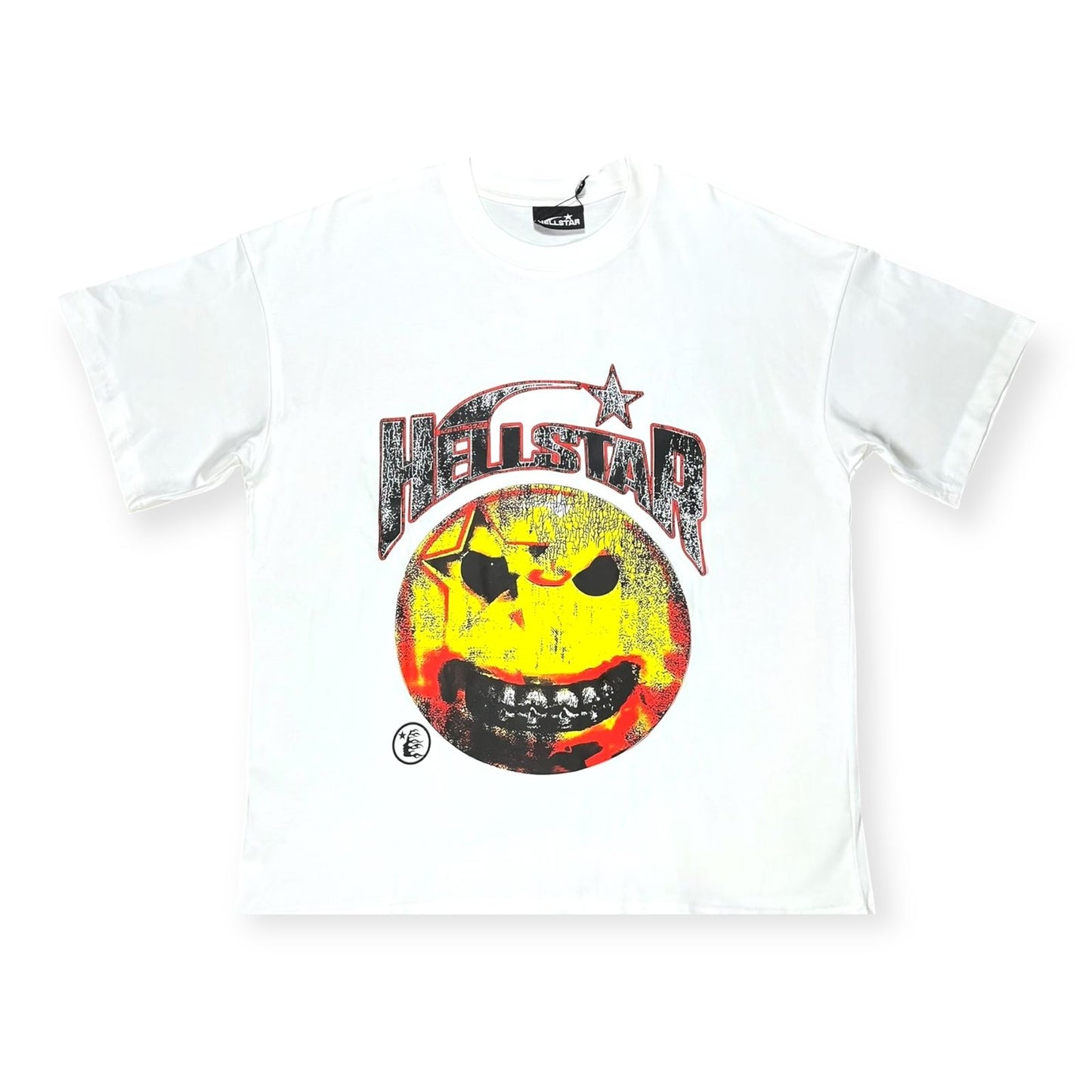 CAMISETA HELLSTAR SMILE BLANCA