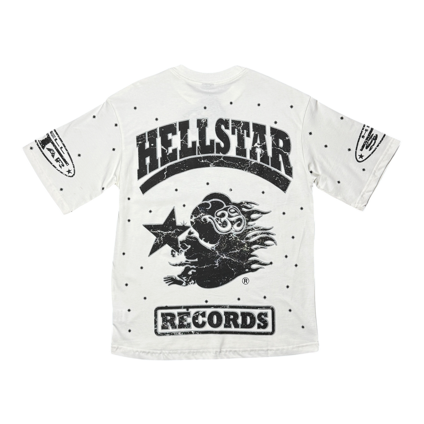 CAMISETA HELLSTAR RECORDS BLANCA