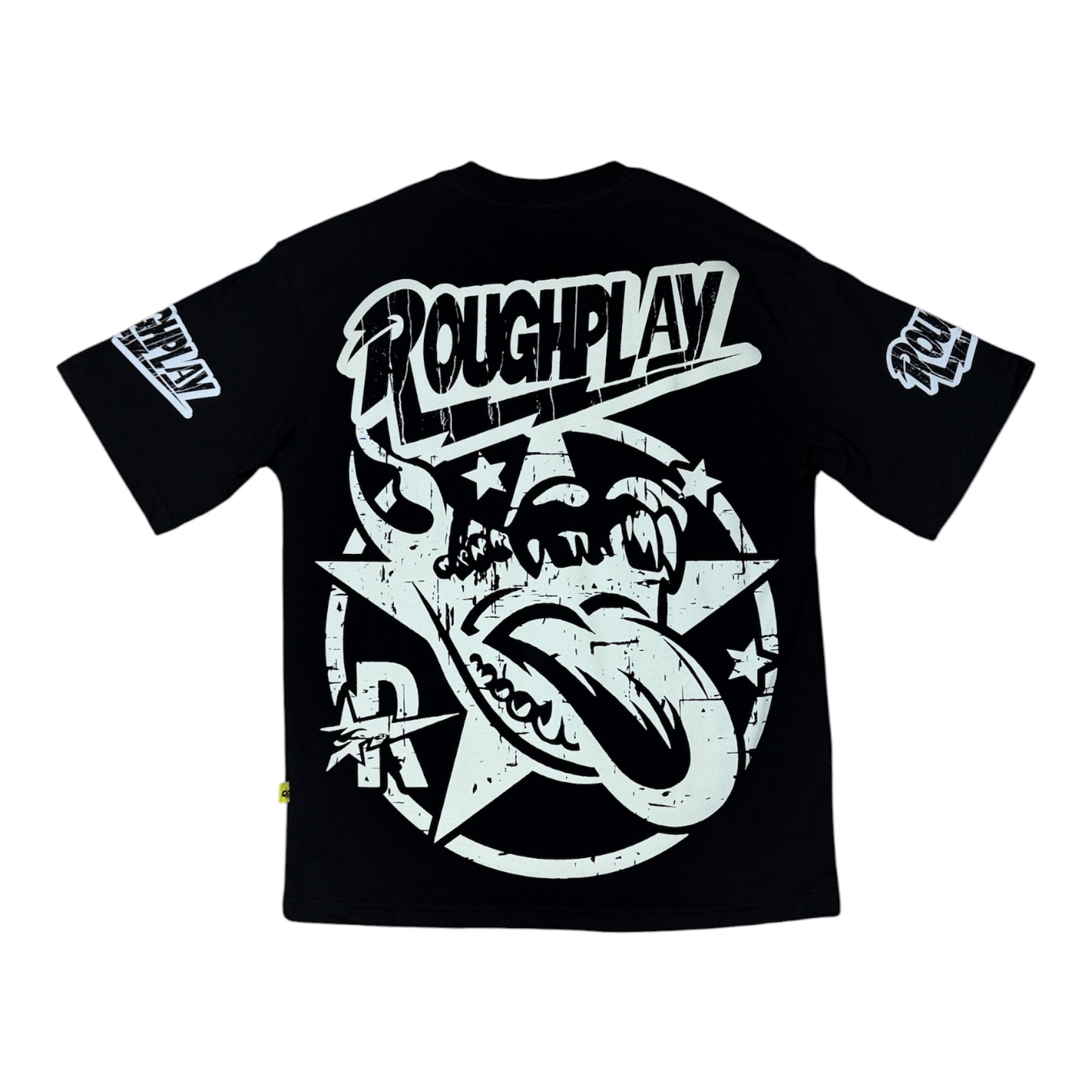 CAMISETA ROUGHPLAY AMERICAN SOCCER NEGRA