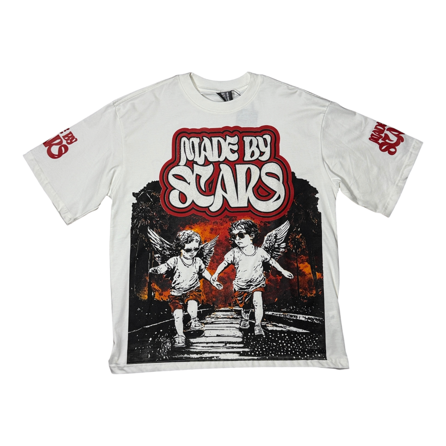 CAMISETA MIXED EMOTION MADE BY SCARS BLANCA