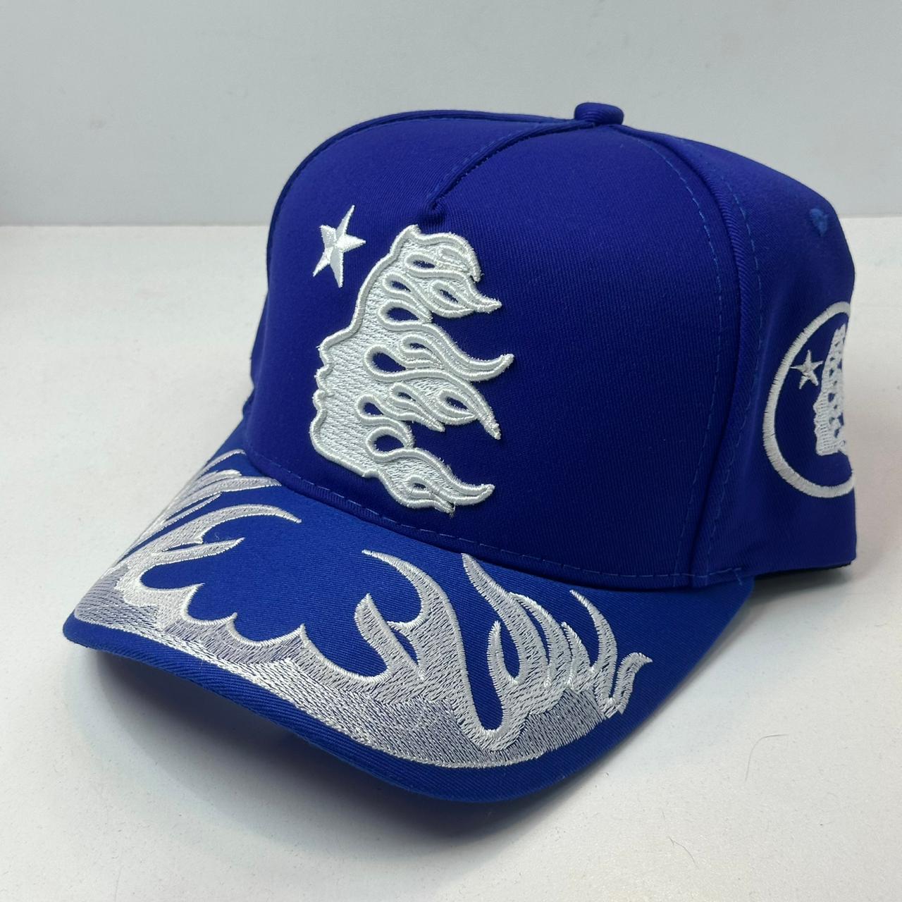 GORRA HELLSTAR AZUL/BLANCA