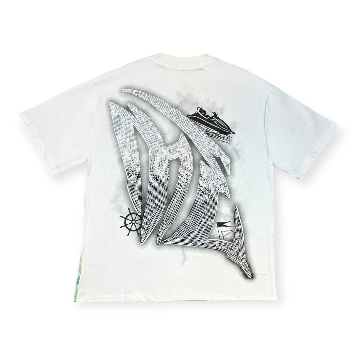 CAMISETA MIXED EMOTION CHERUB JET SKY BLANCA