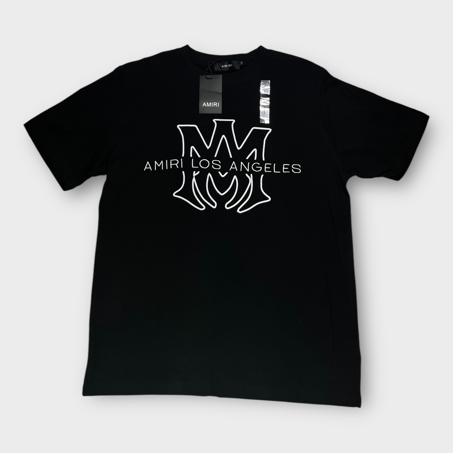 CAMISETA AMIRI LOGO LOS ANGELES NEGRA