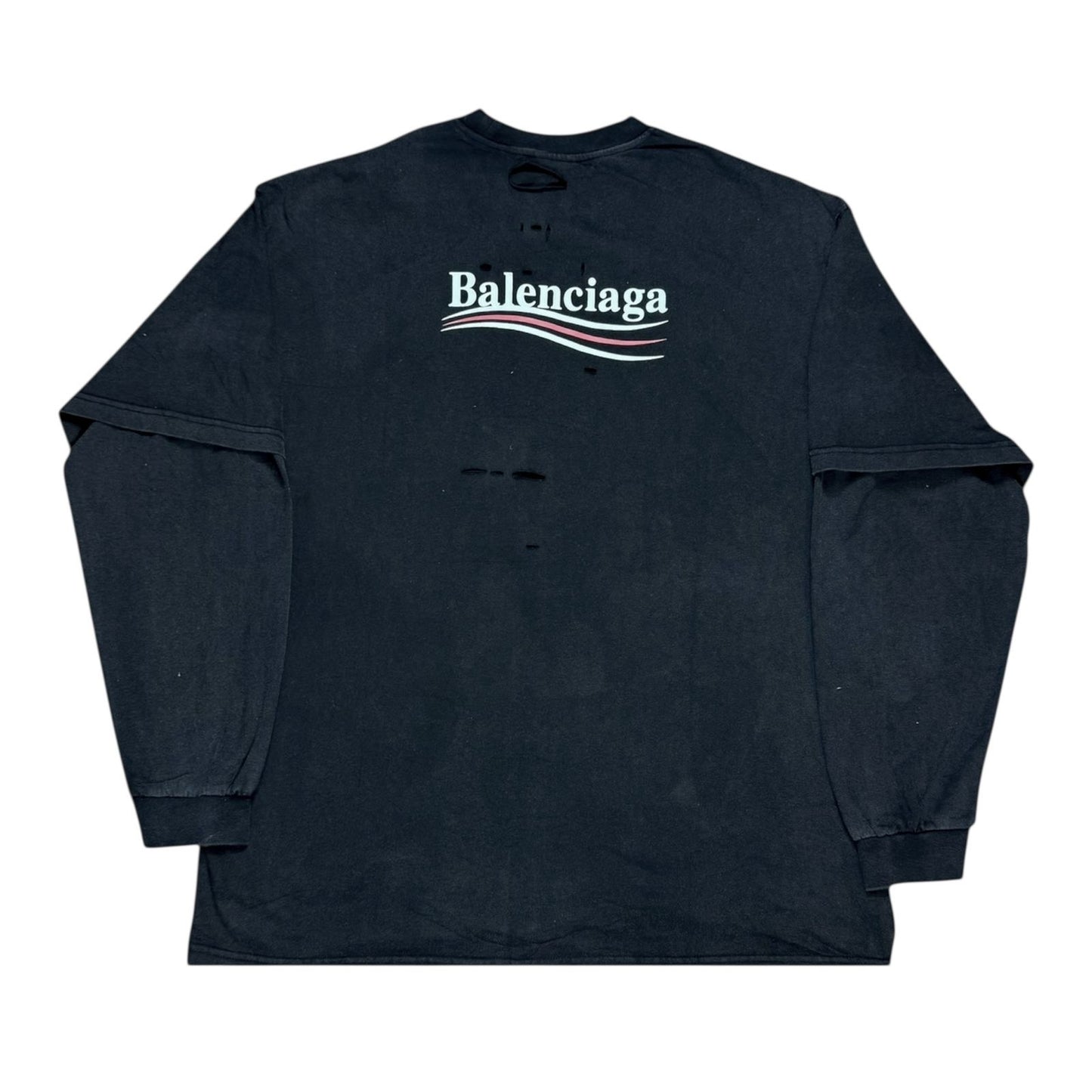 CAMIBUZO BALENCIAGA DESTROYED NEGRO