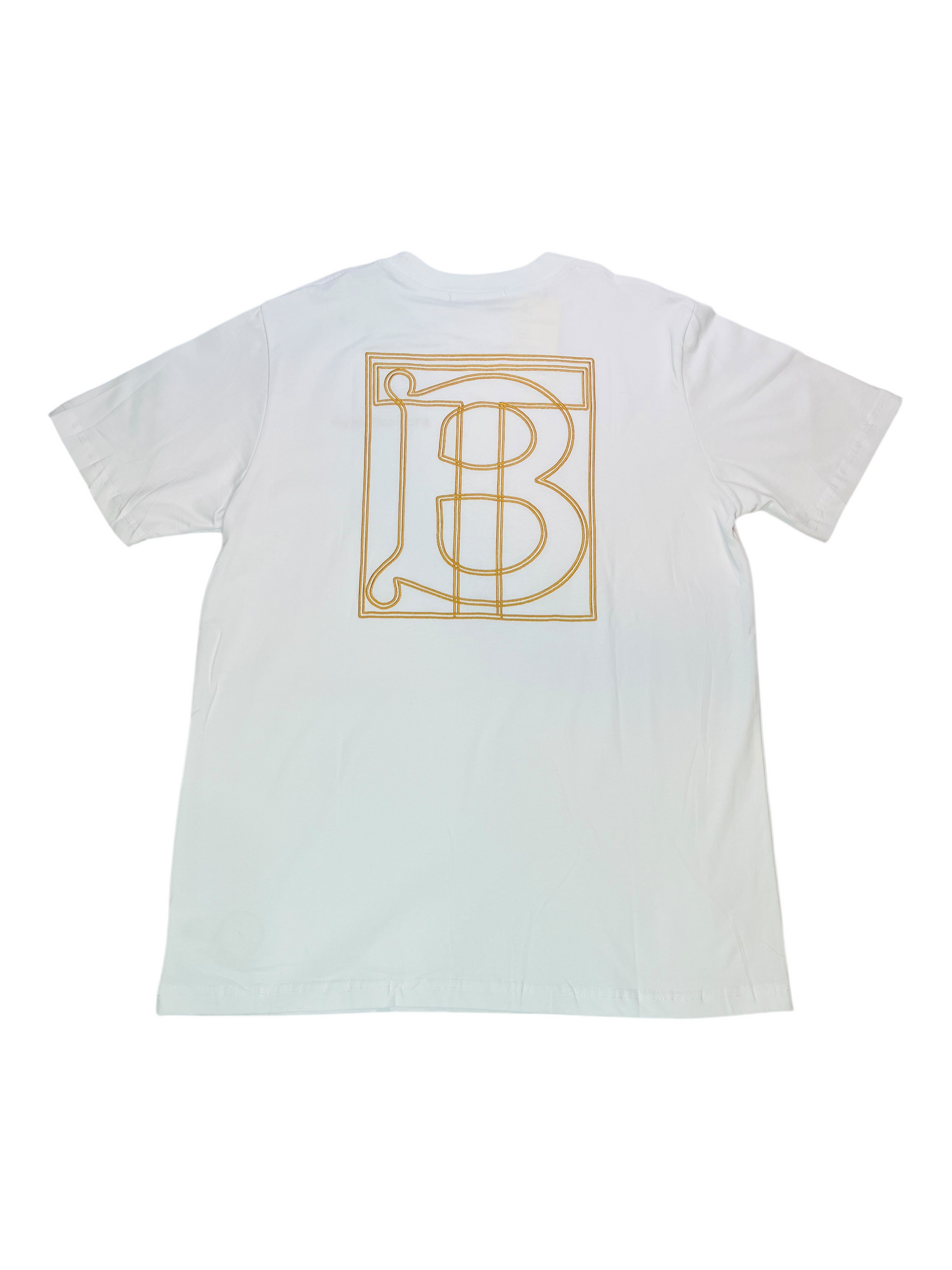 CAMISETA BURBERRY LOGO ESPALDA BLANCA
