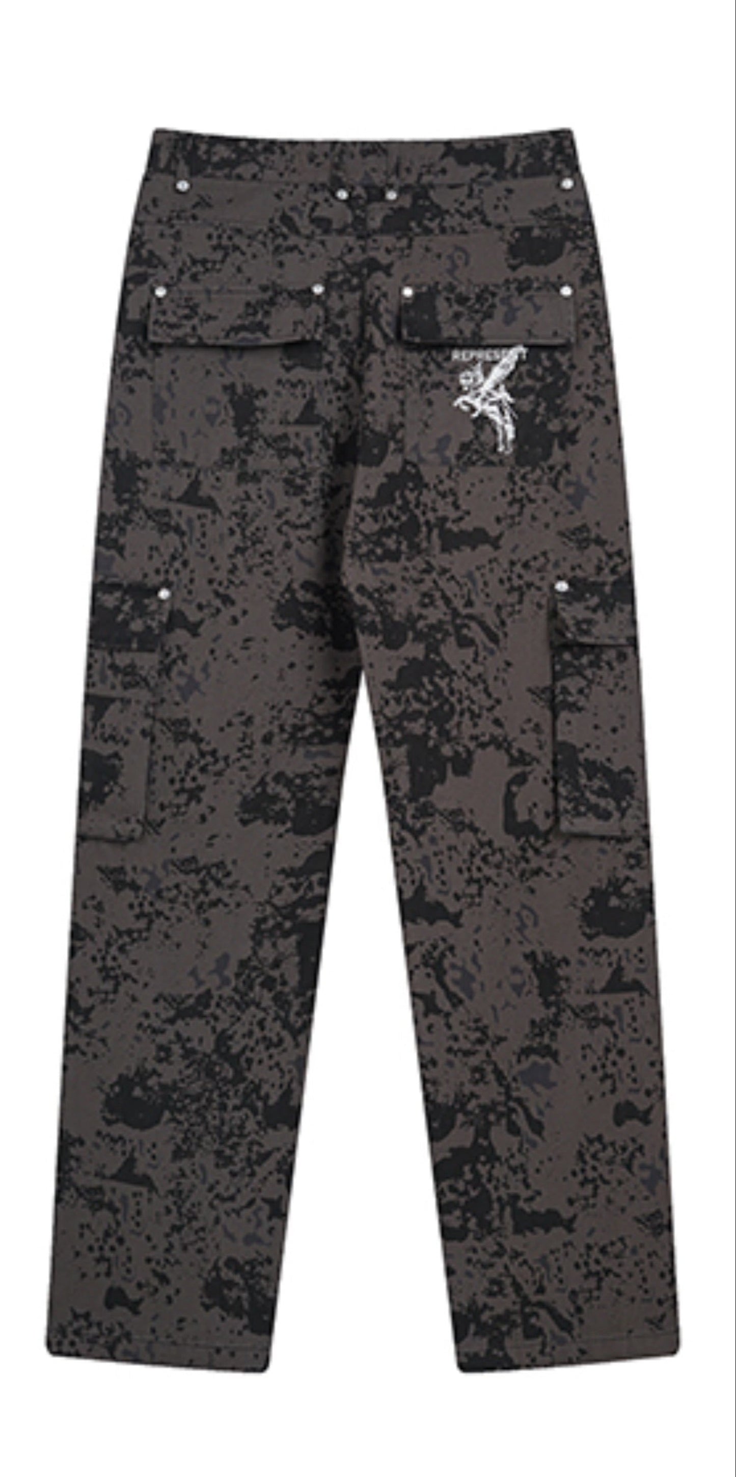 PANTALON CARGO REPRESENT CAMUFLADO