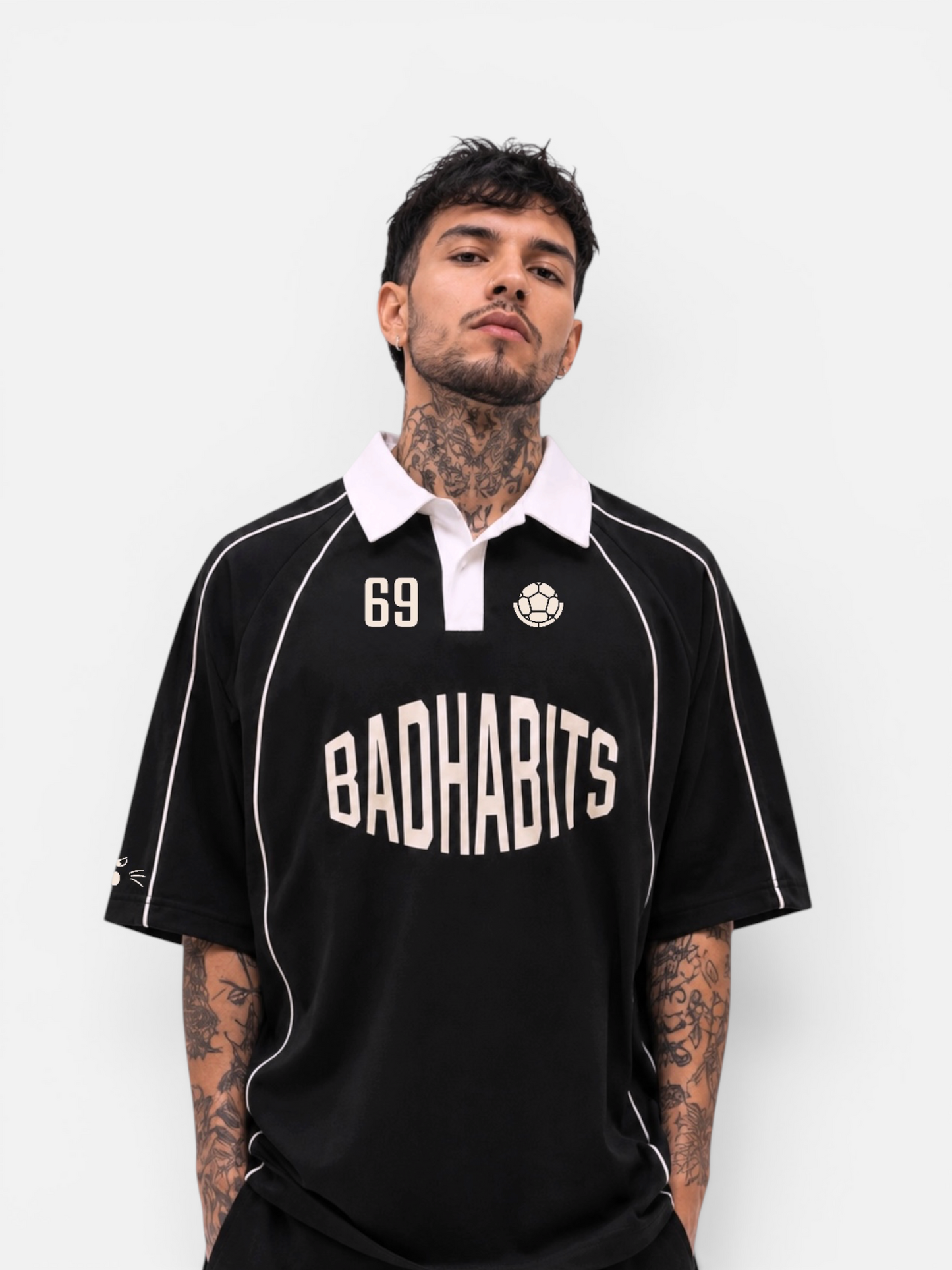 CAMISETA BAD HABITS WORLD CUP BOXY FIT CABALLERO