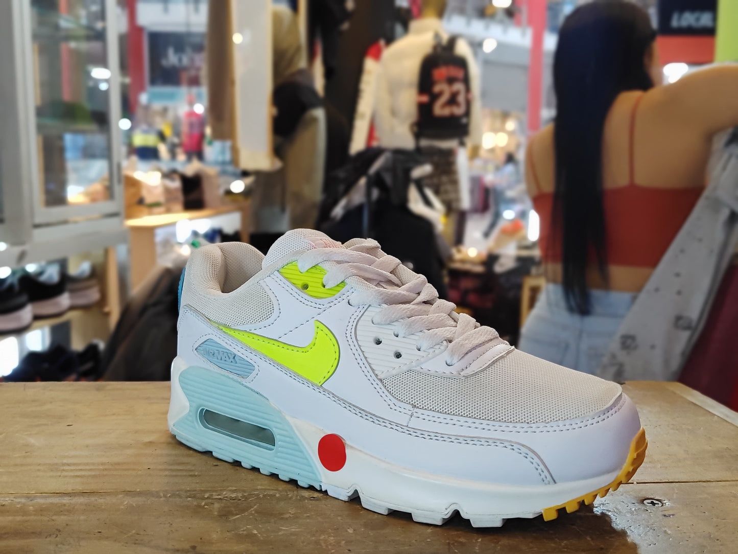 TENIS NIKE AIR MAX  BLANCO DAMA