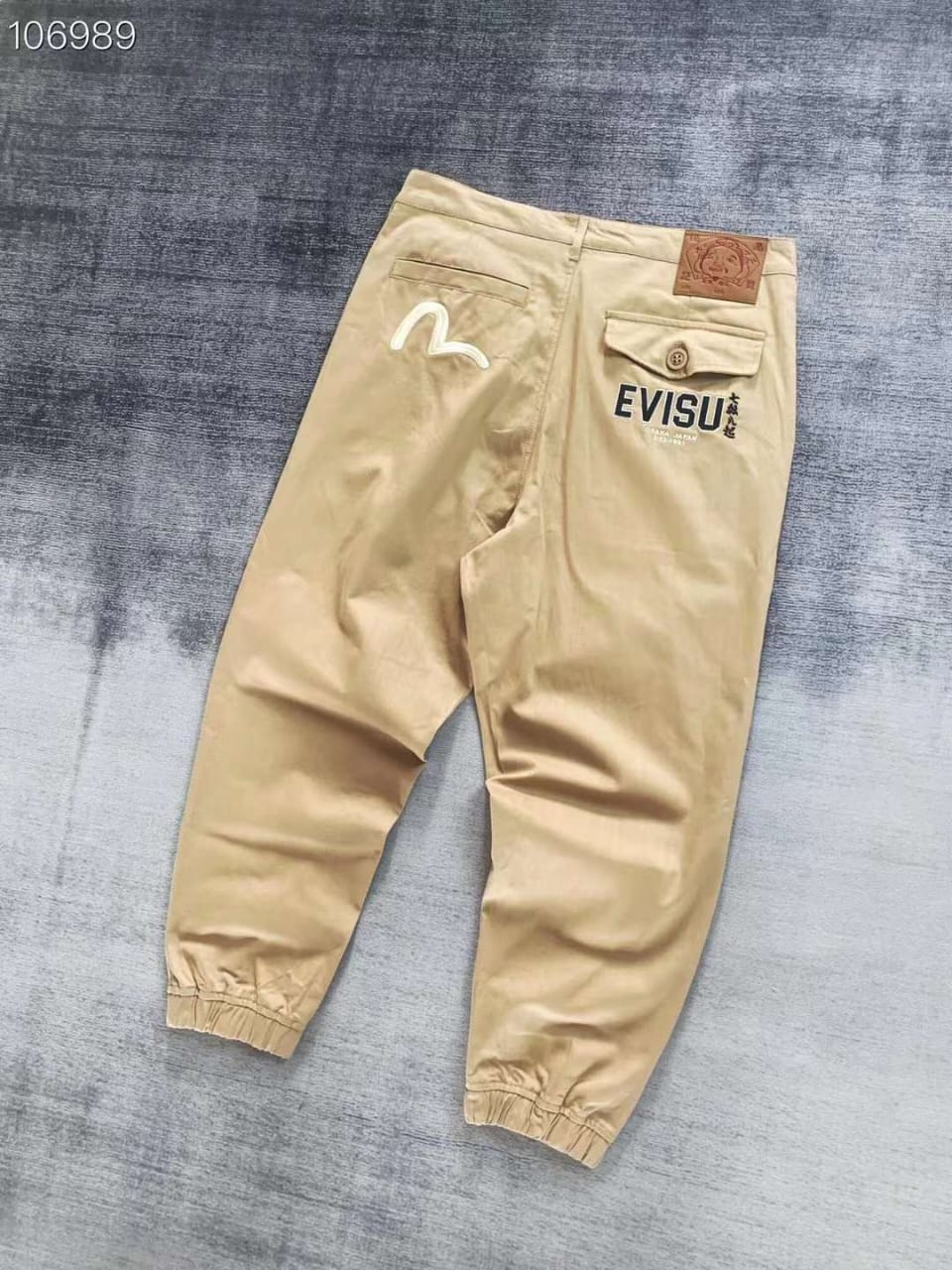 PANTALON EVISU BEIGE