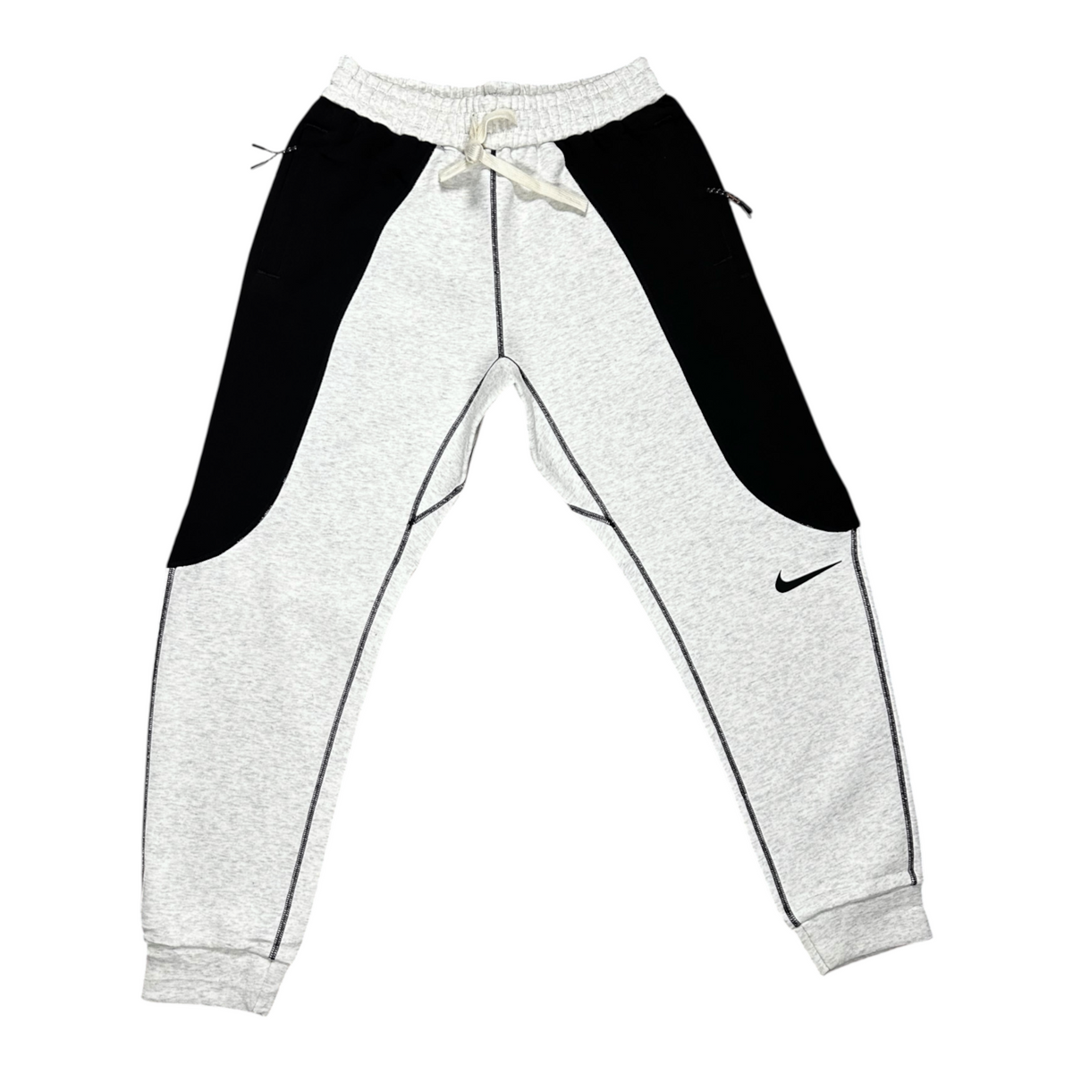 CONJUNTO NIKE TECH FLEECE GRIS/NEGRO