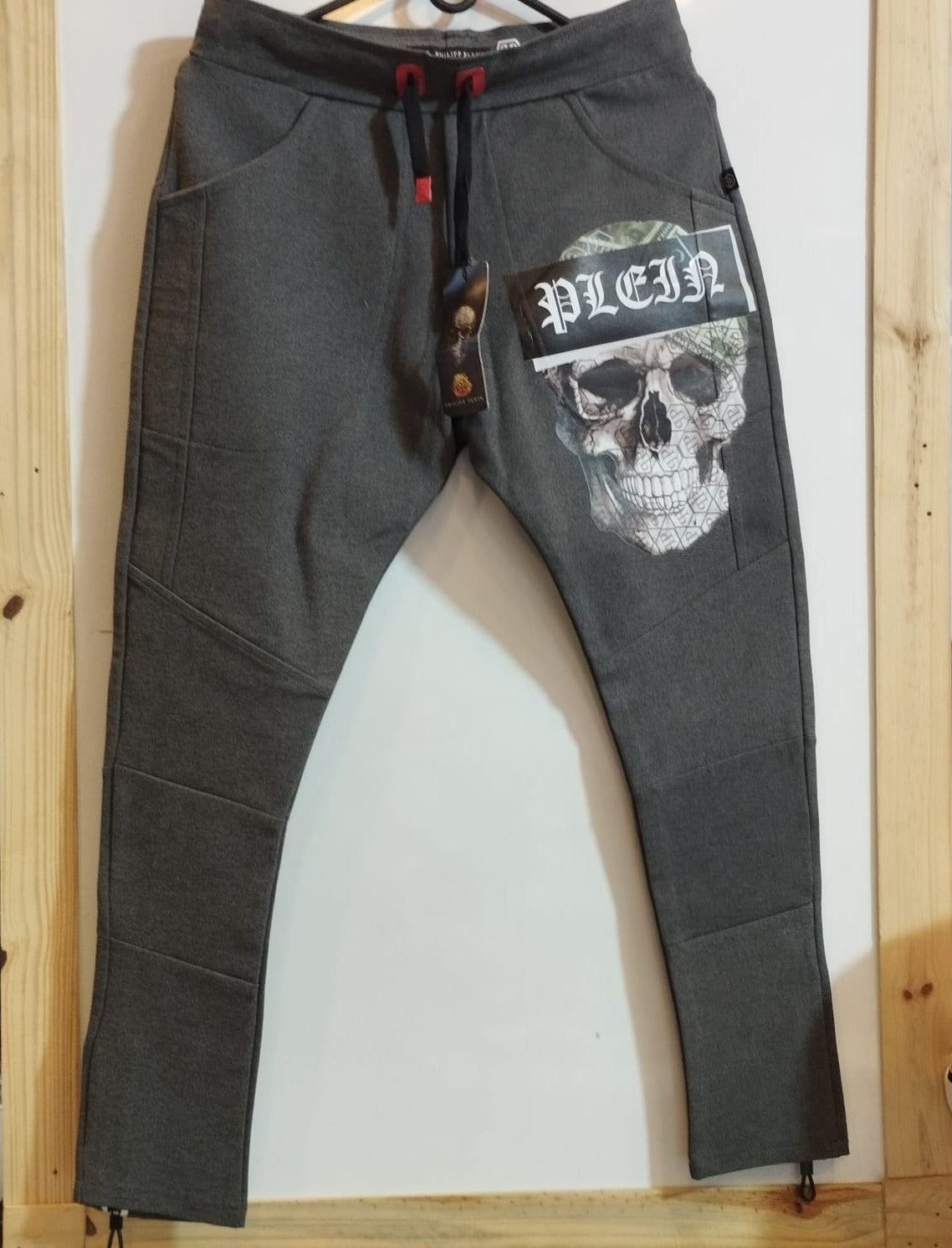 PANTALON PHILIPP PLEIN GRIS