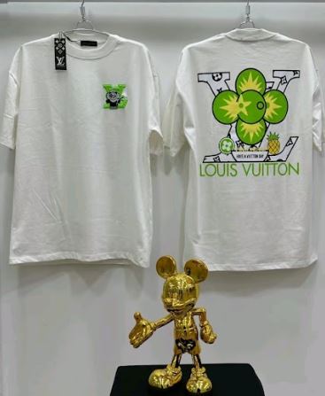 CAMISETA LOUIS VUITTON BLANCA OSO VERDE