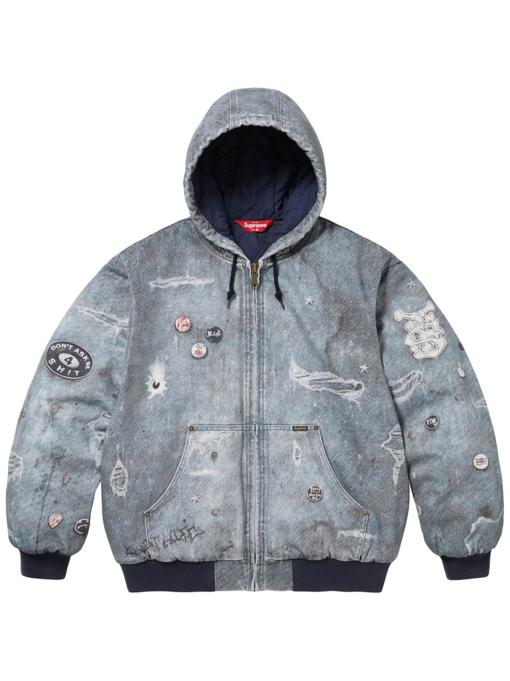 CHAQUETA SUPREME BOMBER TROMPER L´OEIL