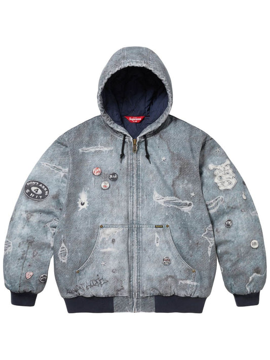 CHAQUETA SUPREME BOMBER TROMPER L´OEIL