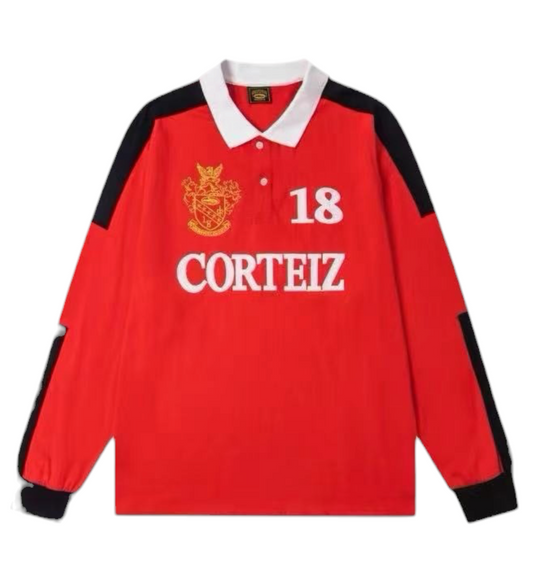 CREW NECK CORTEIZ STREET LEAGUE ROJO