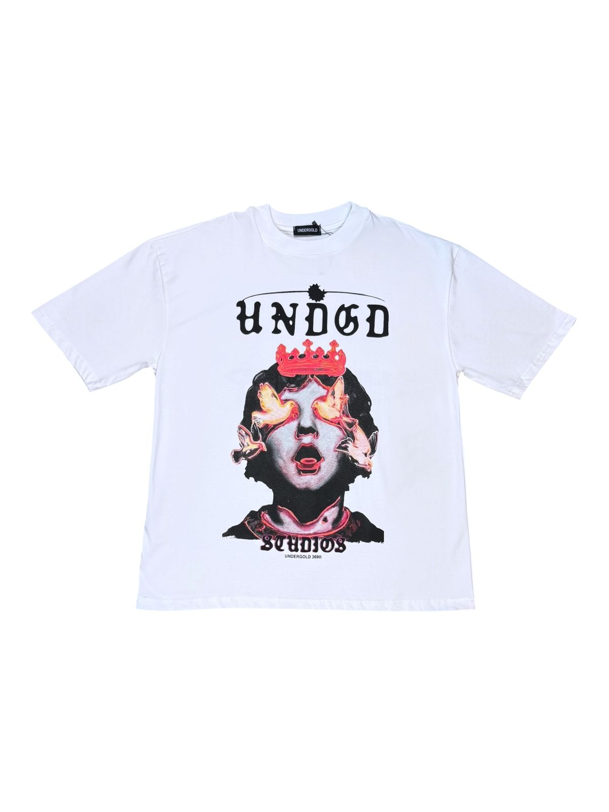 CAMISETA UNDERGOLD KING CHERUB BLANCA