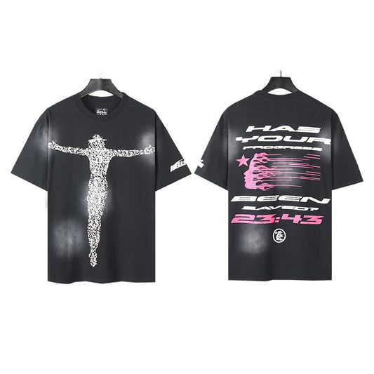 CAMISETA HELLSTAR NEGRA JESUS