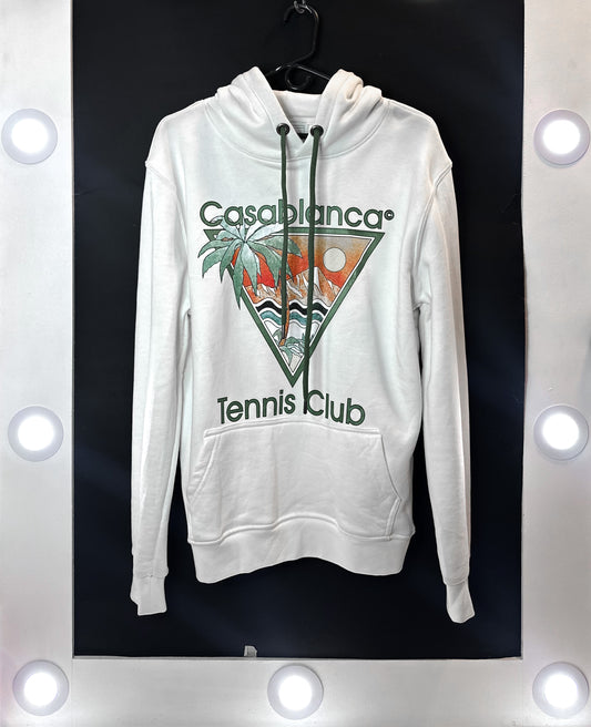 HOODIE CASA BLANCA BLANCO TENNIS