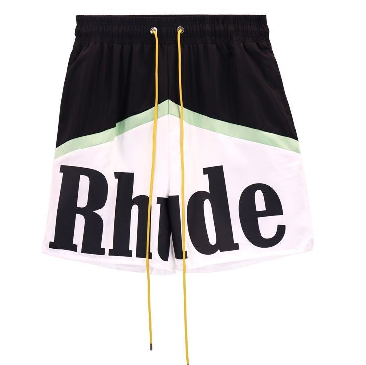 PANTALONETA RHUDE NEGRA/BLANCO