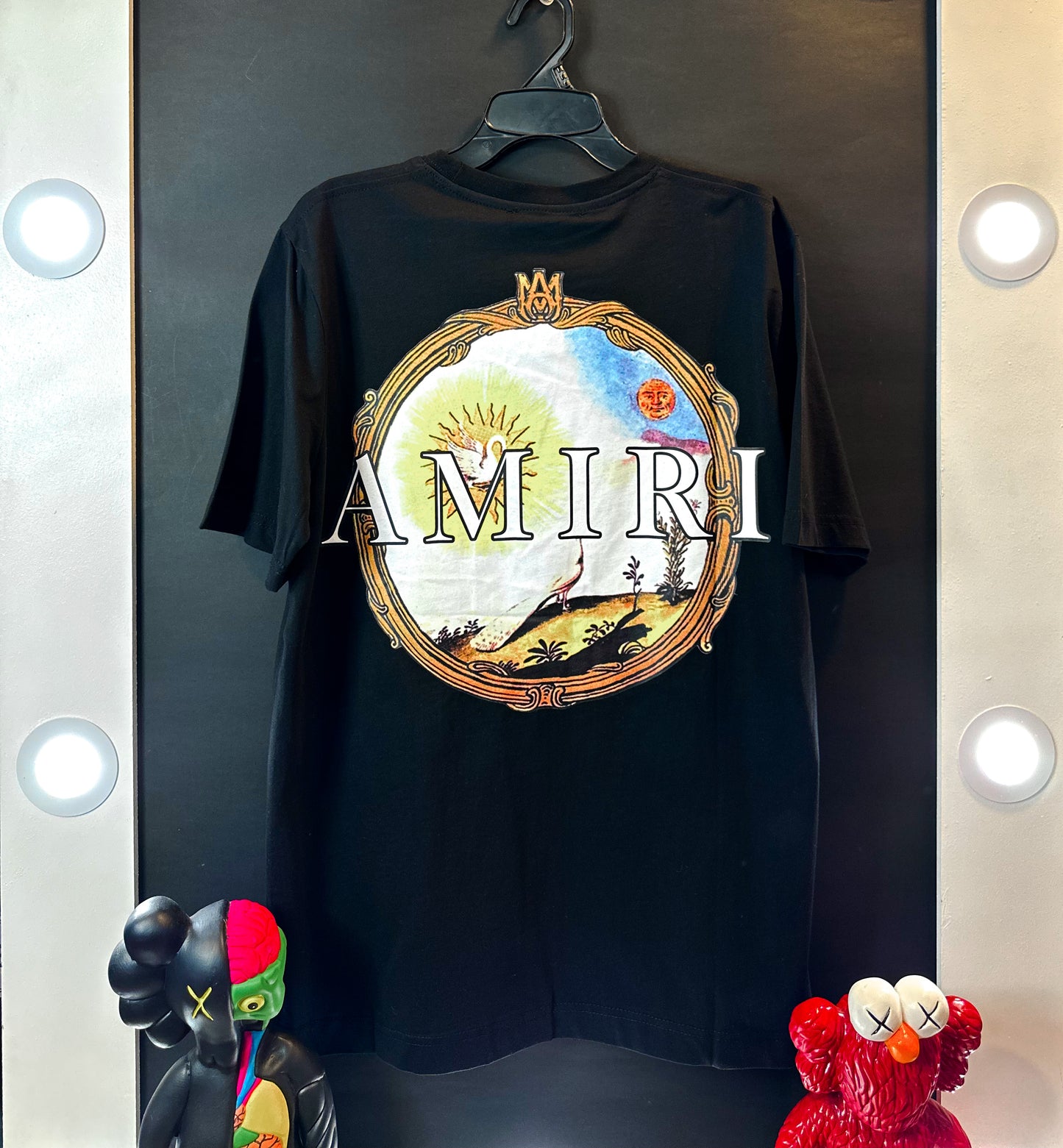 CAMISETA AMIRI NEGRA SOL