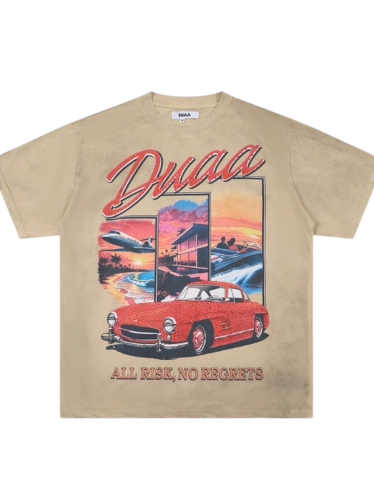 CAMISETA DUAA SUNSET BEIGE