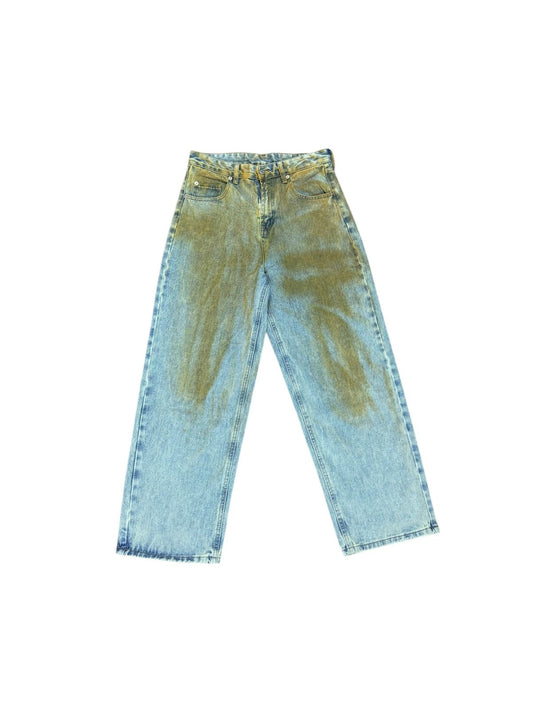 JEAN BAD HABITS AZUL OXIDADO